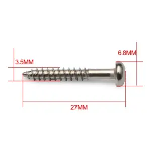 50Pcs Guitar Screw Set for Bridge and Strap 7 S02012f0139b24a0887e3a86be2dedc4fF