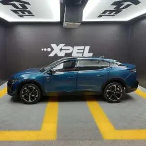 1/18 MINI AUTO 408X Blue Alloy SUV Model 10 S0211354b58684f88abc1240acd4f88754