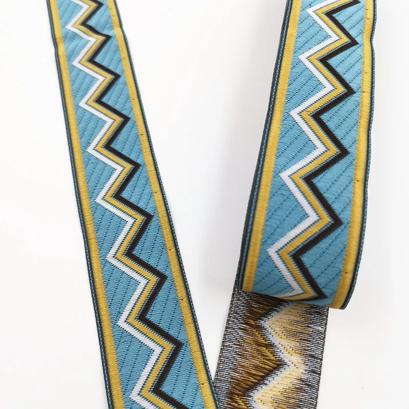 Vintage Ethnic Embroidery Ribbon 33mm 7 Meters 15 Vintage Ethnic Embroidery Ribbon 33mm 7 Meters - Image 15