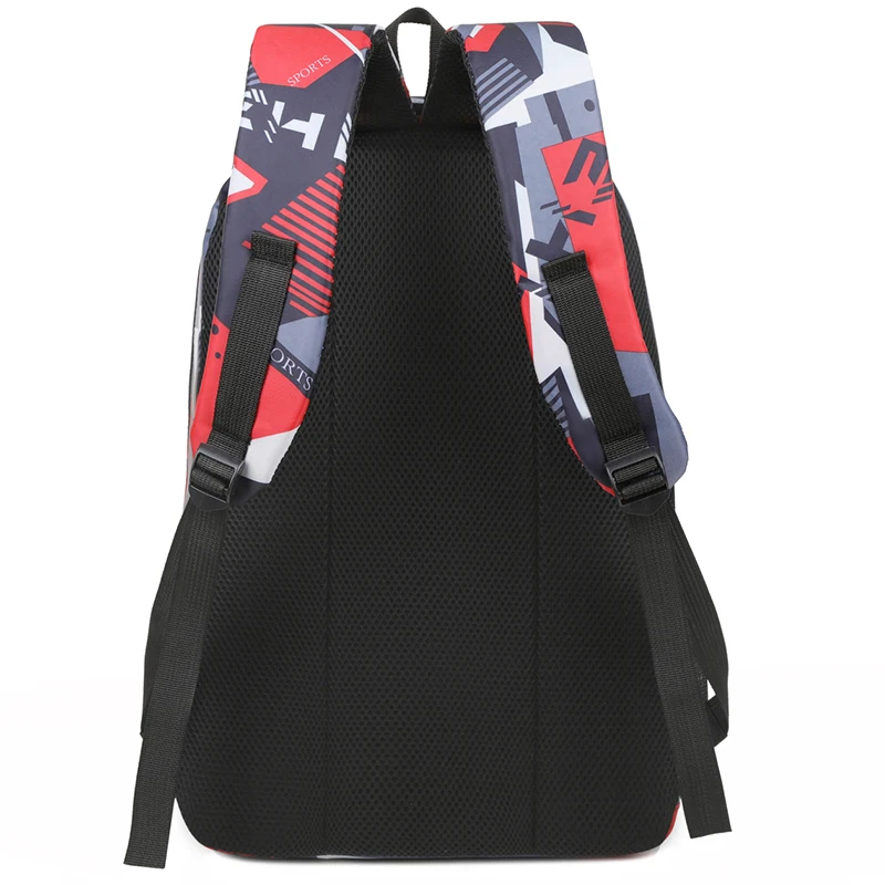 Vibrant 16-Inch Laptop Backpack with Geometric Pattern 2 Vibrant 16-Inch Laptop Backpack with Geometric Pattern - Image 2