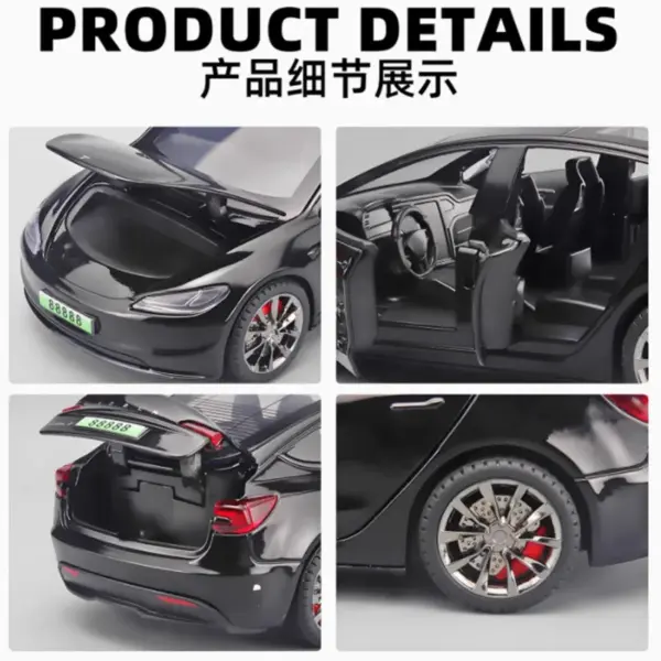Diecast Model 3 1/32 Scale Red Collectible - Image 6