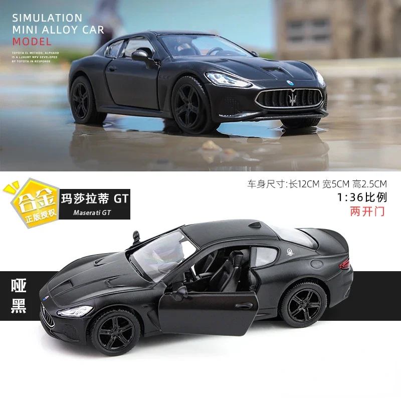 Maserati GT 1:36 Diecast Model Car 11 Maserati GT 1:36 Diecast Model Car - Image 11