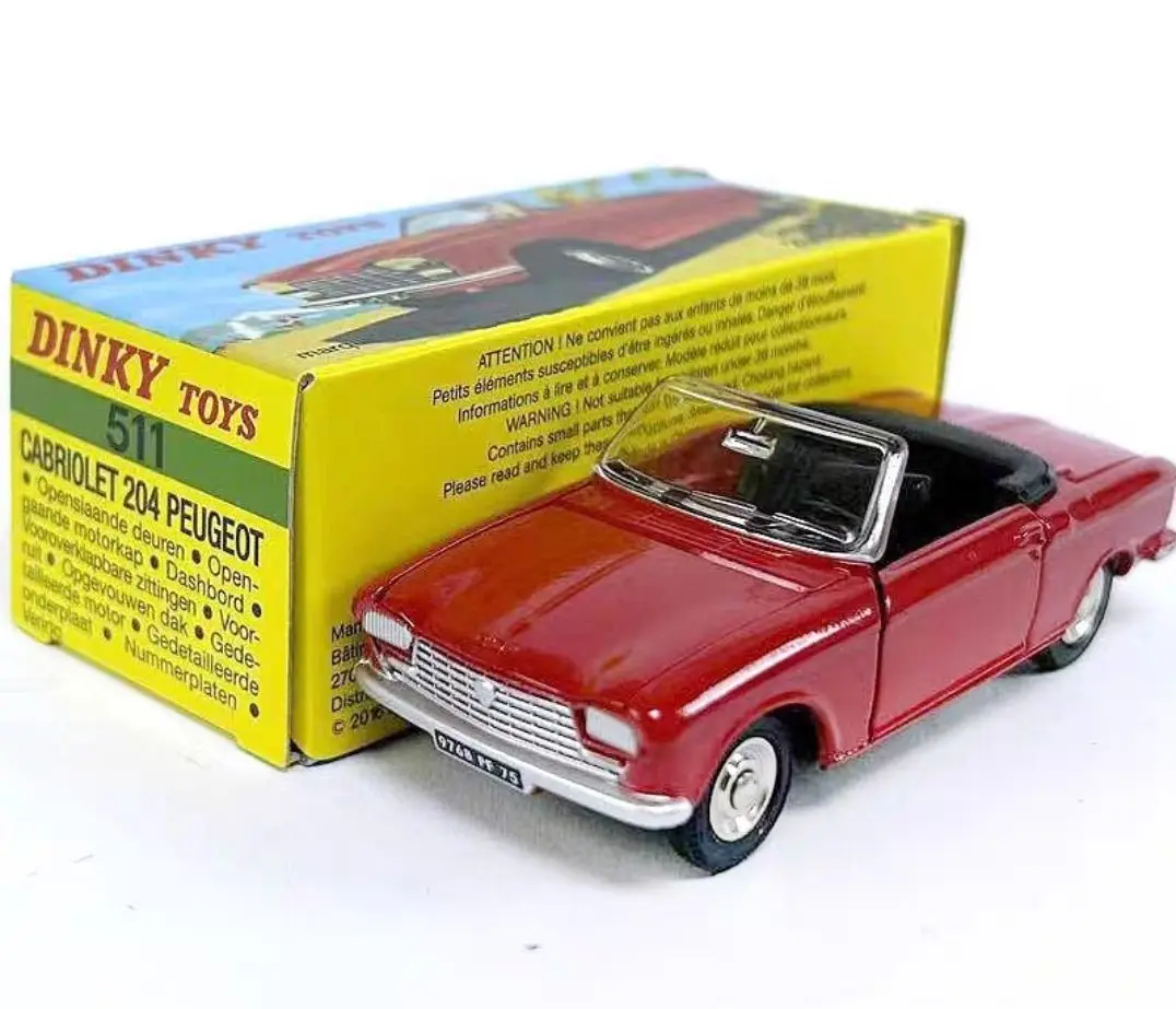 Dinky Toys 1:43 Cabriolet 204 Peugeot Model 2 Dinky Toys 1:43 Cabriolet 204 Peugeot Model - Image 2