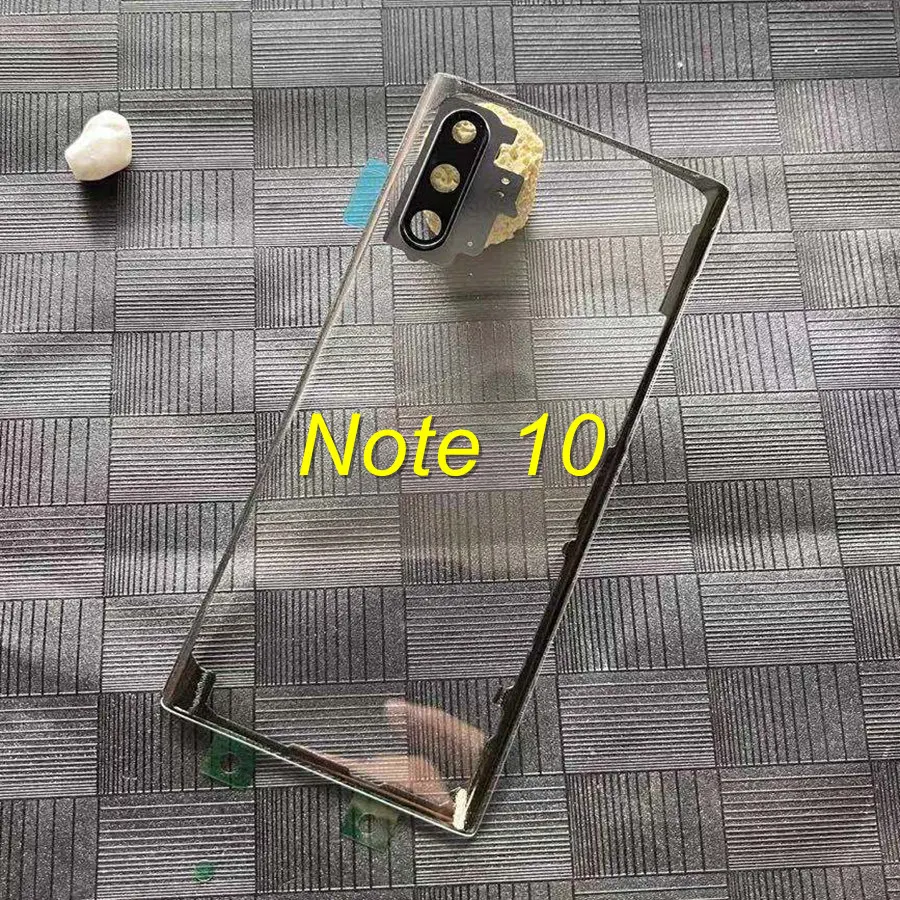 Clear Glass Back Cover for Galaxy Note 8-10 Plus 3 Clear Glass Back Cover for Galaxy Note 8-10 Plus - Image 3
