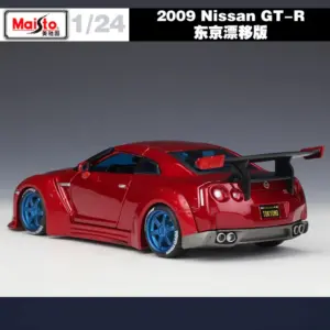Maisto 1:24 Red 2009 Nissan GTR Diecast Model 11 S02b5dd4cd1b4484798611efcd48c98eaJ