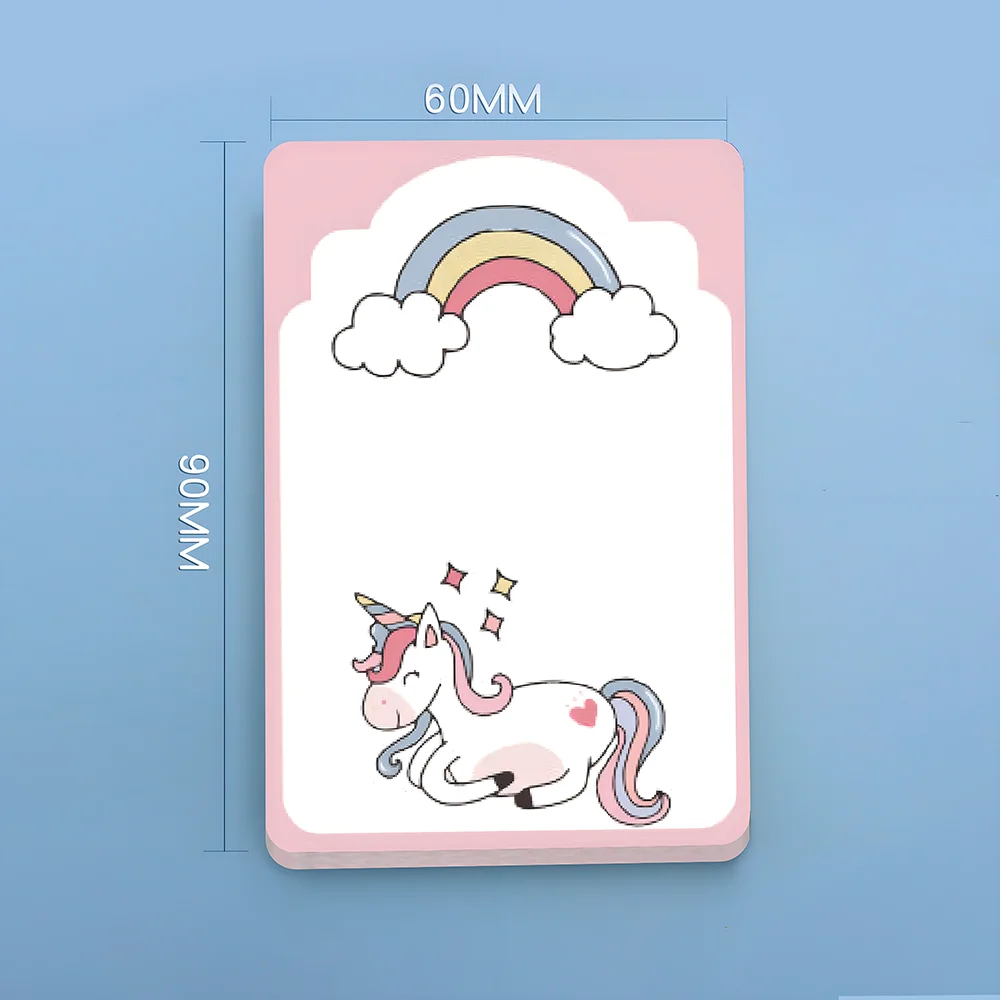 Rainbow Unicorn Memo Pad with 50 Sheets 17 Rainbow Unicorn Memo Pad with 50 Sheets - Image 17