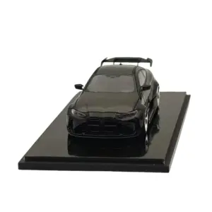 STREET WARRIOR SW 1:64 M4 Black Diecast Car 9 S03d4660e6fed480596fdc429ac5334a6C