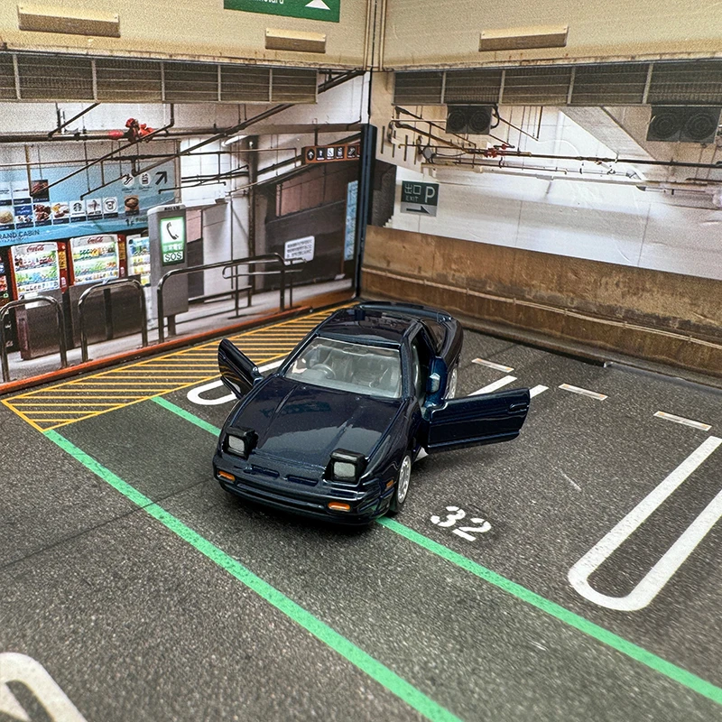 Nissan 180SX Tomica Diecast Model Car Blue 6 Nissan 180SX Tomica Diecast Model Car Blue - Image 6