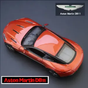 1:24 Aston Martin DB11 Diecast Model Red 10 S045e2853c0144adfb5eab02fdb3f410au