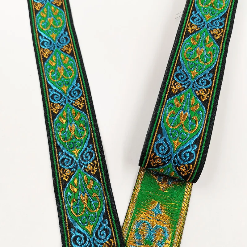 Vintage Ethnic Embroidery Ribbon 33mm 7 Meters 47 Vintage Ethnic Embroidery Ribbon 33mm 7 Meters - Image 47