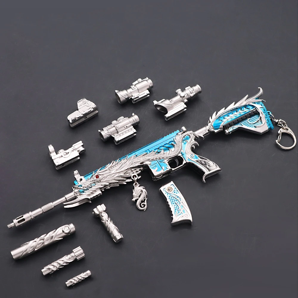 M416 PUBG Toy Gun Keychain 21CM Metal Model 3 M416 PUBG Toy Gun Keychain 21CM Metal Model - Image 3