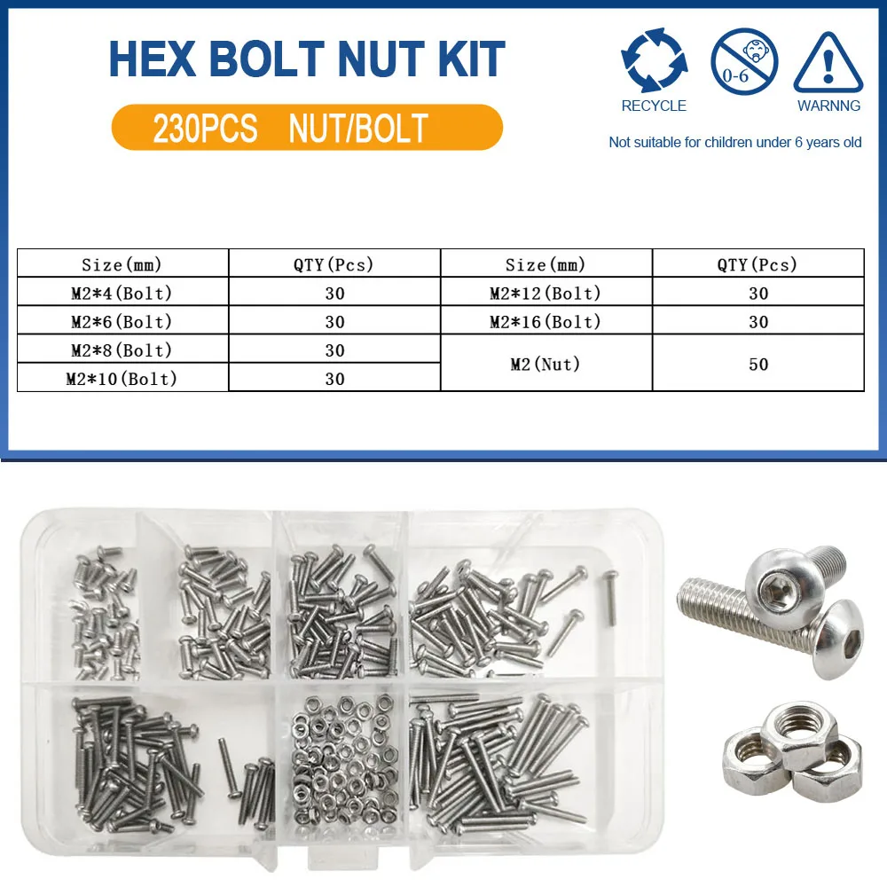 Allen Screw Bolt Kit for Motorcycle Assembly 8 Allen Screw Bolt Kit for Motorcycle Assembly - Image 8