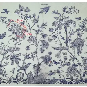 Blue and White Ceramic Underglaze Sticker Set 48 S060fa6ec603549f3aa467ed33e0a10a3U