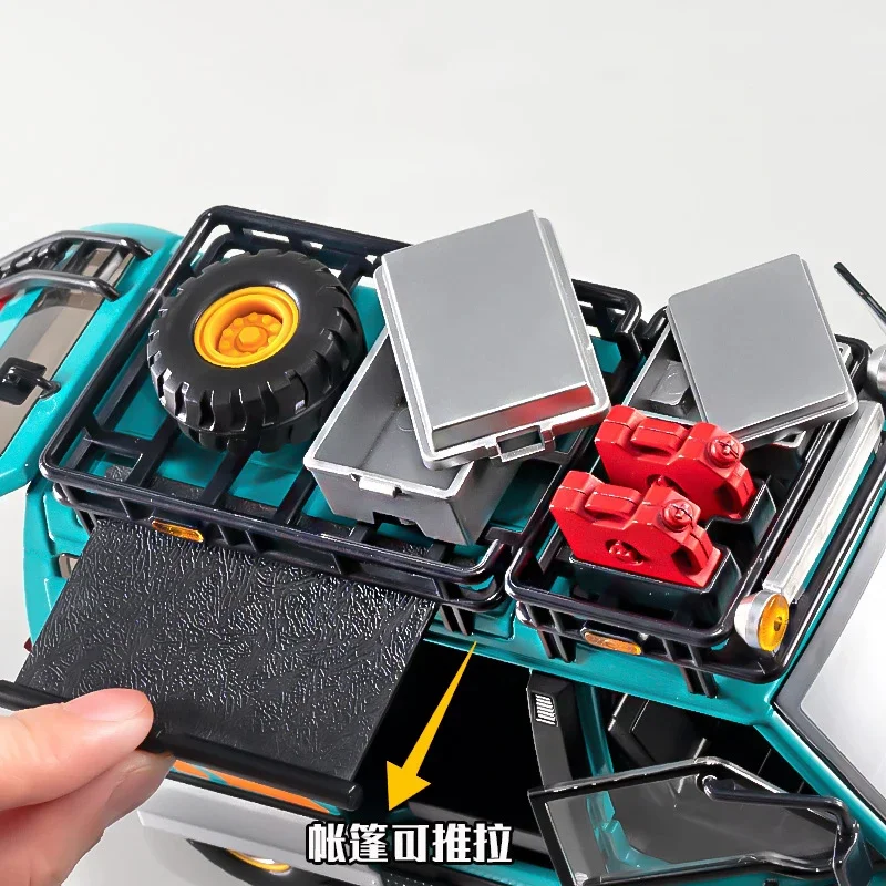 1:24 Mitsubishi Delica Diecast Model in Turquoise 5 1:24 Mitsubishi Delica Diecast Model in Turquoise - Image 5