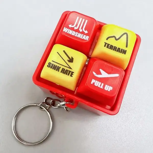 Boeing 737 Aural Warning Simulator Keychain - Image 3