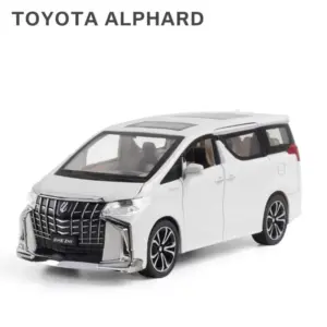 1:24 Scale White Toyota Alphard Die-Cast Model 14 S070e22cff2fc4a209a28cdf942c6fd00V