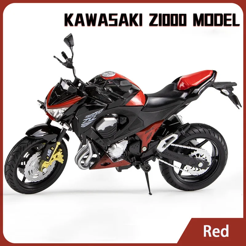 1:12 Scale Kawasaki Z800 Racing Motorcycle Model 6 1:12 Scale Kawasaki Z800 Racing Motorcycle Model - Image 6