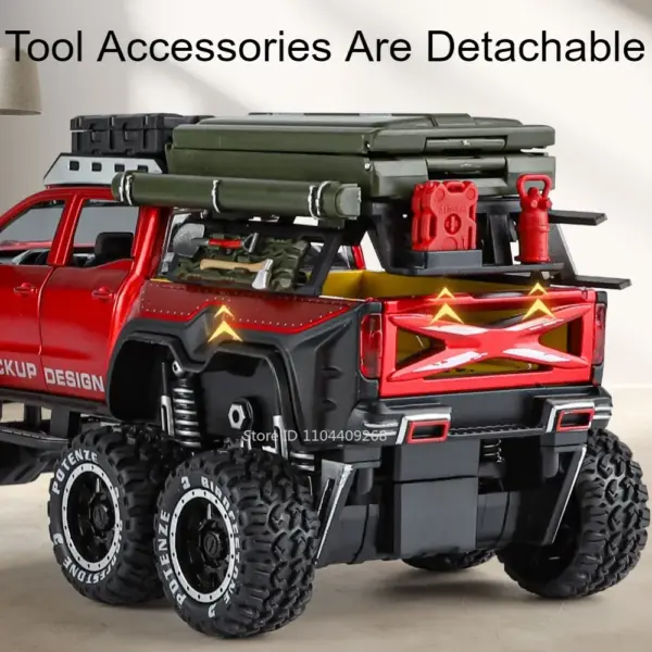 1:28 Scale UNIMOG Motorhome X-Class Model - Image 5