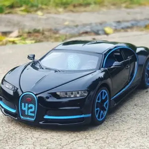 1:32 Diecast Bugatti Chiron Model in Blue 16 S07668b70be5844c0999f10c932a0045cJ 2