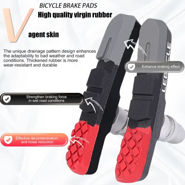 V Brake Bicycle Brake Shoes for Optimal Performance - Image 4