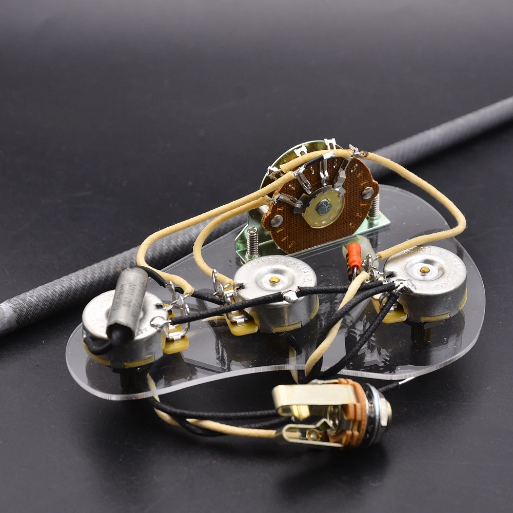 SSS Single Pickups Loaded Guitar Wiring Harness 9 SSS Single Pickups Loaded Guitar Wiring Harness - Image 9