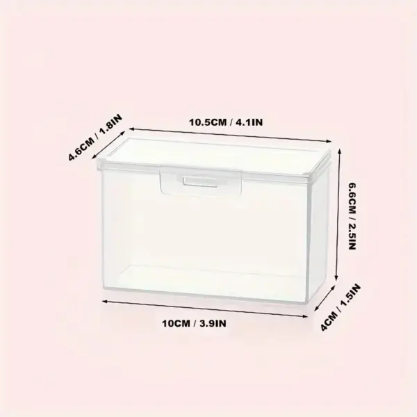 Clear Plastic Playing Card Box Set of 1 or 3 - Image 15
