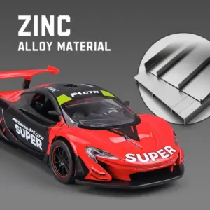 1:32 McLaren P1 GTR Diecast Model Red 9 S09379083882c45fcaa4a1115abf60f4bv