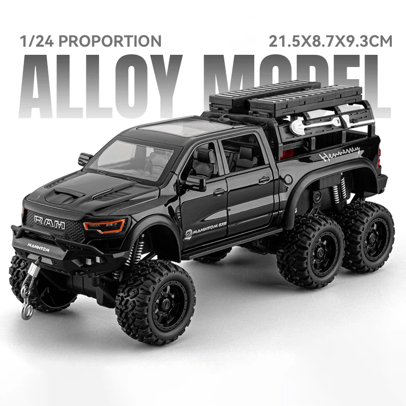 Mammoth RAM 1000 TRX 1:24 Scale Model Car 2 Mammoth RAM 1000 TRX 1:24 Scale Model Car - Image 2