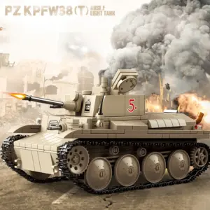 Pz.Kpfw.38 (t) Tank Model Kit 100285 3 S09d52b9613654b5bbb27b5707b8a3eb9o 2