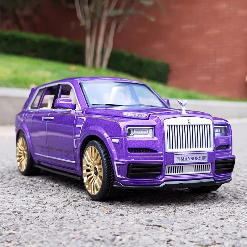 1:24 Scale Purple Rolls Royce Cullinan Model 6 1:24 Scale Purple Rolls Royce Cullinan Model - Image 6