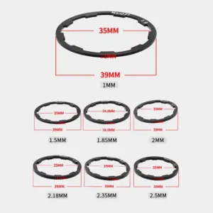 MUQZI Bicycle Hub Washers Set of 7 18 S0a03bd6984344cbd8396c93ae1396753g