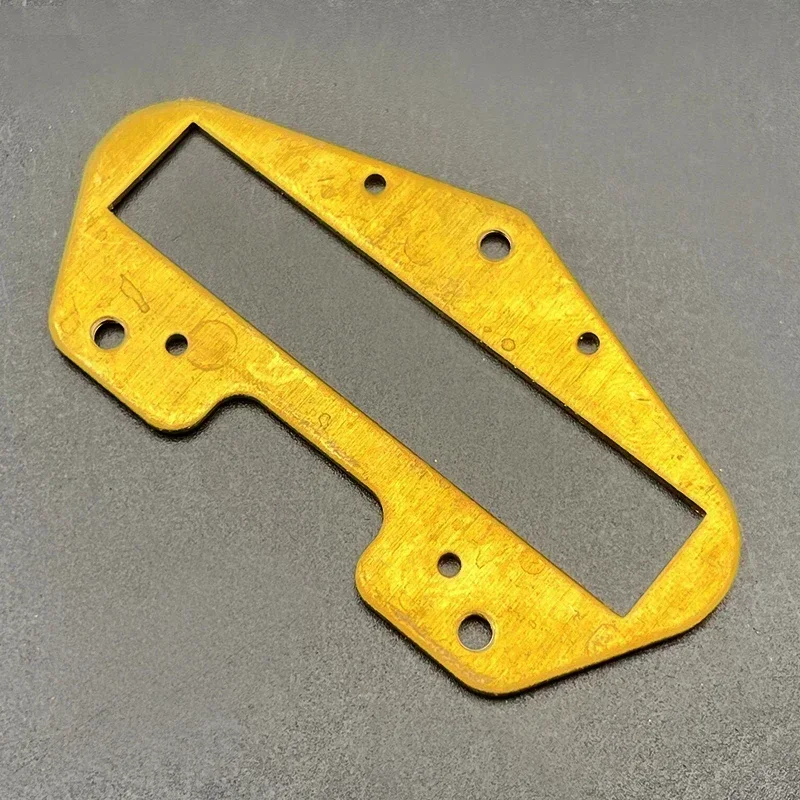 Brass Pickup Baseplates Set for TL Bridge Pickups 4 Brass Pickup Baseplates Set for TL Bridge Pickups - Image 4