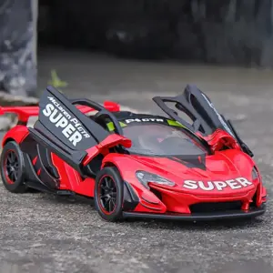 1:32 McLaren P1 GTR Diecast Model Red 8 S0a37234c18ac4648b99cc3d10b33d87dy