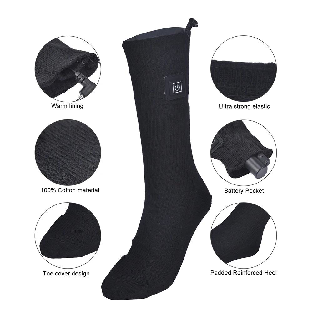 Winter Heated Socks with Temperature Control 4 Winter Heated Socks with Temperature Control - Image 4