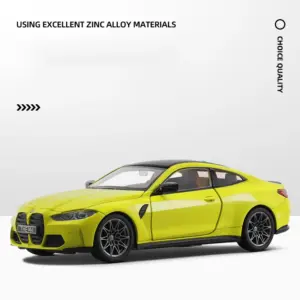 1:23 BMW M4 G82 Diecast Model Car White 10 S0b29eac940e84a198a155e61baeadfffa