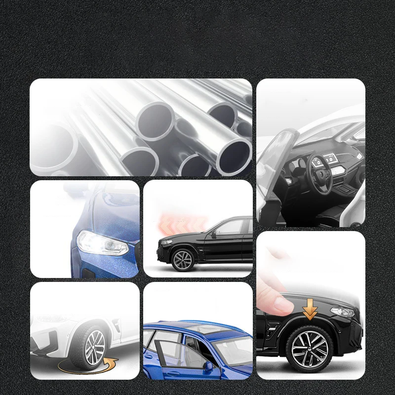 2025 X3M X3 SUV 1:32 Scale Alloy Model 6 2025 X3M X3 SUV 1:32 Scale Alloy Model - Image 6