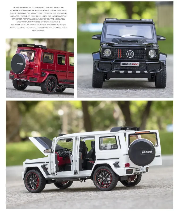 1:24 Scale Mercedes Benz BRABUS G800 Model 27 1:24 Scale Mercedes Benz BRABUS G800 Model - Image 27