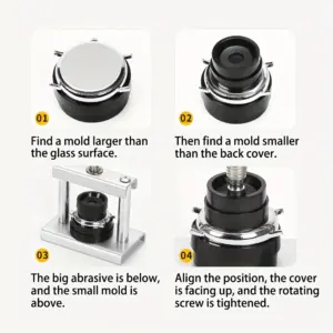 12pcs/18pcs Metal Watch Repair Tool Set 13 S0c381b06e6da4d0d834879ff2e0210e09