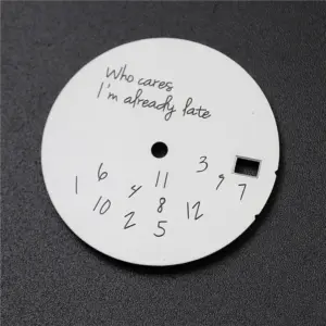 28.5mm Handwritten Watch Dial for SEIK Nh35 Nh36 8 S0c683c01468941efb3edfc87f3722942S 2