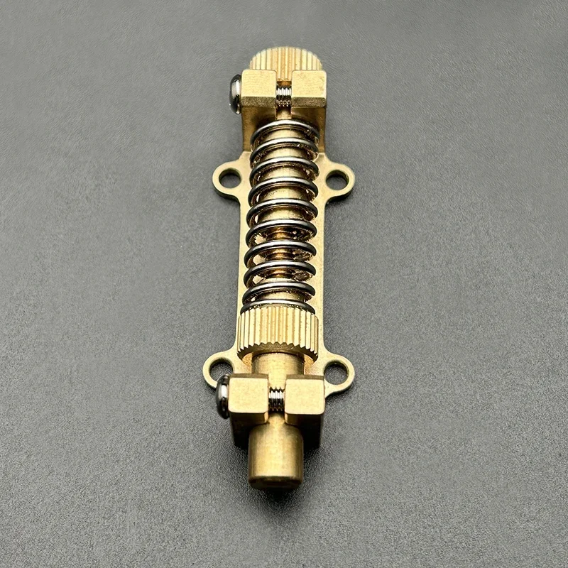 Brass Guitar Tremolo Stabilizer Stopper 45x11mm 4 Brass Guitar Tremolo Stabilizer Stopper 45x11mm - Image 4