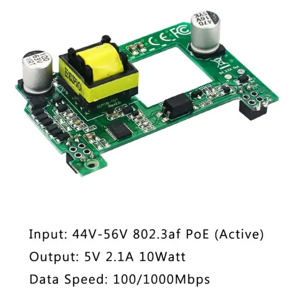 Raspberry Pi PoE HAT with Heatsink - Image 2