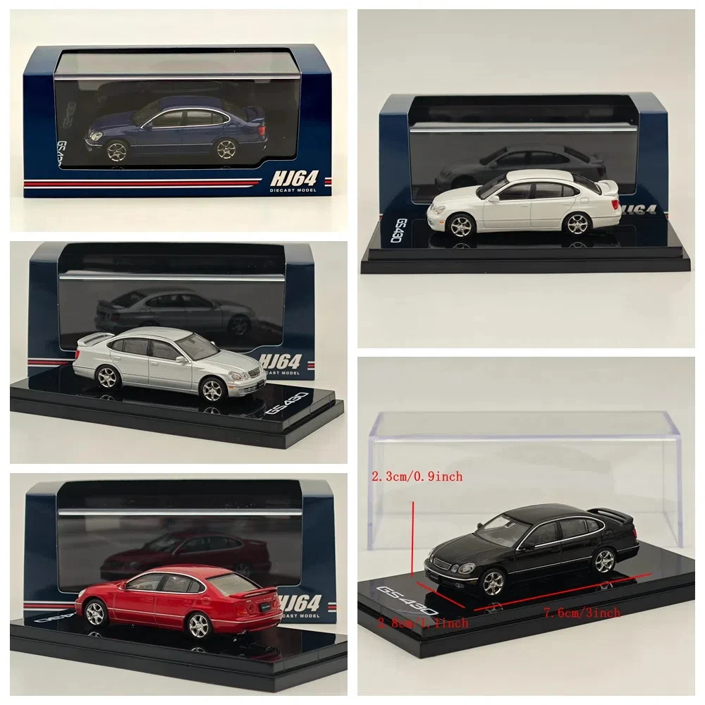 1/64 Scale Black GS430 Diecast Model Car 2 1/64 Scale Black GS430 Diecast Model Car - Image 2