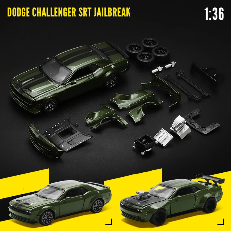 Dodge Challenger SRT Jailbreak 1:36 Scale Model 7 Dodge Challenger SRT Jailbreak 1:36 Scale Model - Image 7