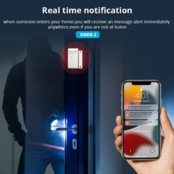 Tuya WiFi Smart Siren Alarm 110dB Waterproof - Image 2