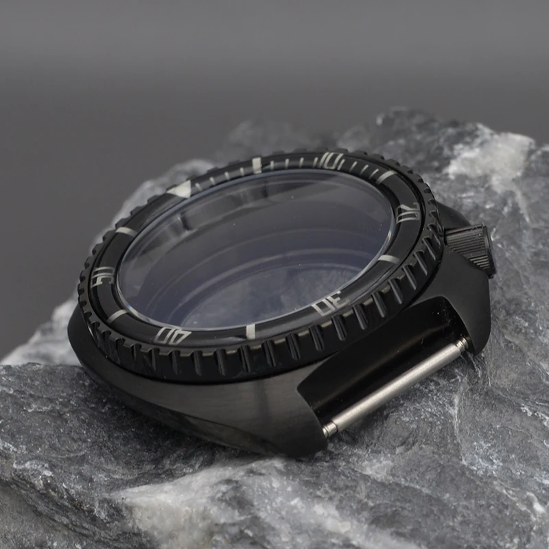 Black 6105 6309 Turtle Abalone Watch Case 5 Black 6105 6309 Turtle Abalone Watch Case - Image 5