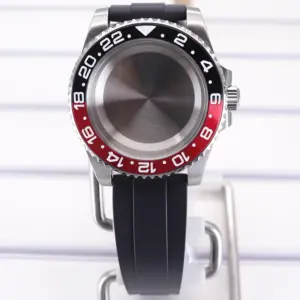40mm Waterproof Watch Case with Rubber Strap 37 S0e588ed1bb93400eb154194e27f16a3au