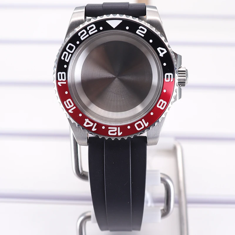 40mm Waterproof Watch Case with Rubber Strap 12 40mm Waterproof Watch Case with Rubber Strap - Image 12