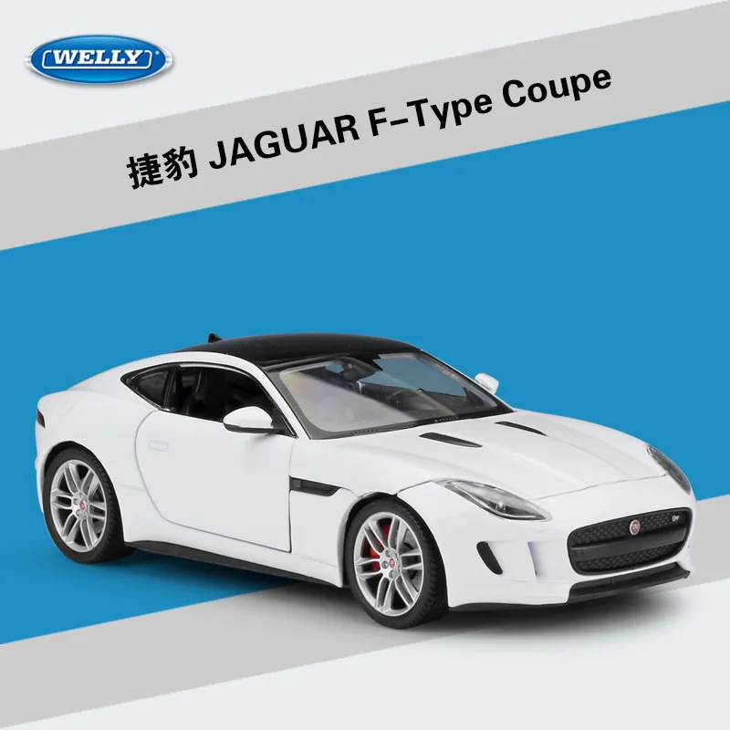 WELLY 1:24 Jaguar F-Type Coupe Diecast Model 2 WELLY 1:24 Jaguar F-Type Coupe Diecast Model - Image 2