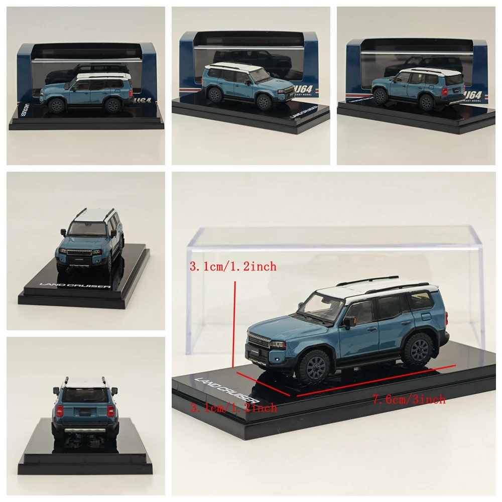 1/64 Scale Jia Jia Lai Land Cruiser Model Car 7 1/64 Scale Jia Jia Lai Land Cruiser Model Car - Image 7