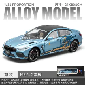 BMW M8 1:24 Scale Diecast Model Car 23 S0eac9881098541a9b4f176df980d207bS